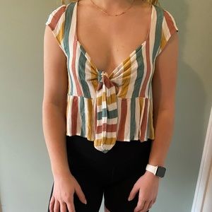 AE festival crop top